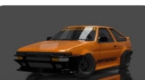 Создать мем: ae 86 drift, винилы на ае86 мта, toyota ae 86 drift