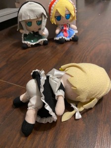 Создать мем: игрушки мягкие, игрушки, touhou sakuya plush