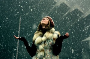 Create meme: falling white snow Arthur karaoke, chanson 2017 2017 new fresh falling white snow is falling, snowfall