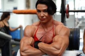 Create meme: women bodybuilders, vücut geliştirme, alina popa