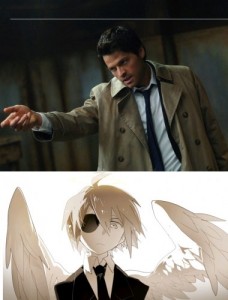 Create meme: supernatural, Castiel supernatural, castiel