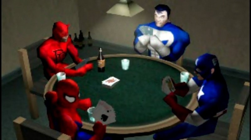 Create meme: Spider-Man (game, 2000), spider man 2000 ps1 comics, game spider man