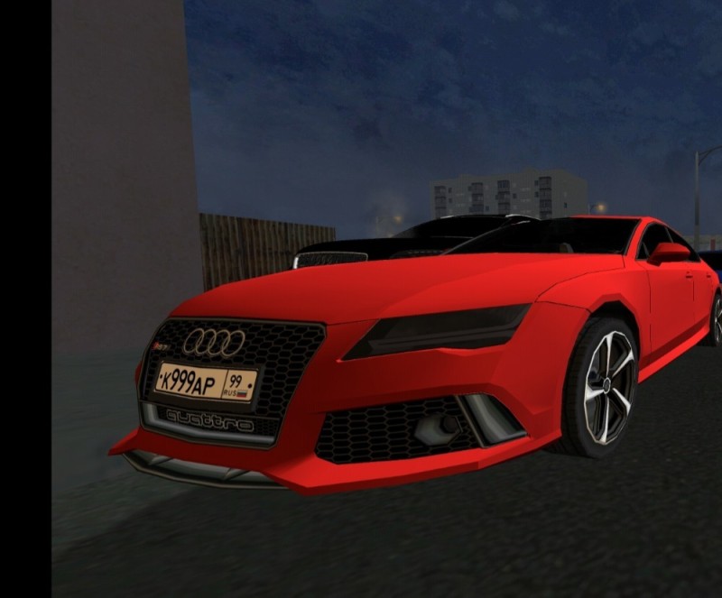 Create meme: audi a7, audi rs 7 sportback, radmir mta