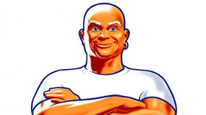 Create meme: male, Mr. clean