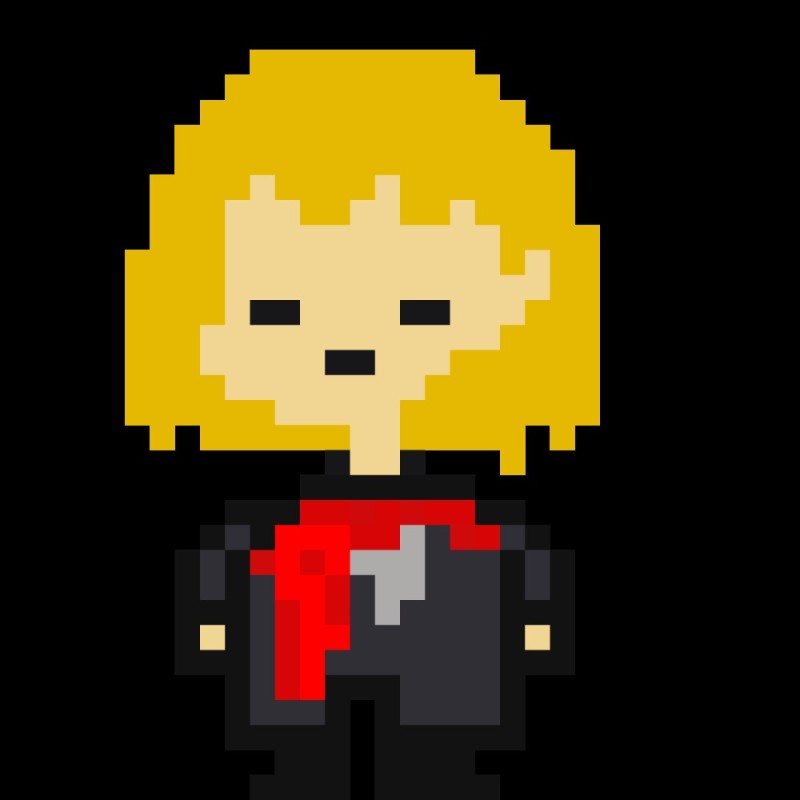 Create meme: pixel art undertale, frisk pixel art, frisk undertail pixel