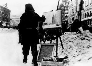 Создать мем: блокада ленинграда победа, блокада, художник пакулин в блокадном ленинграде