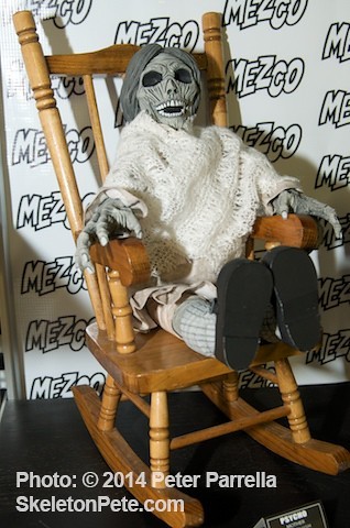 Create meme: living dead dolls fashion victims, skeleton halloween, the skeleton in the chair