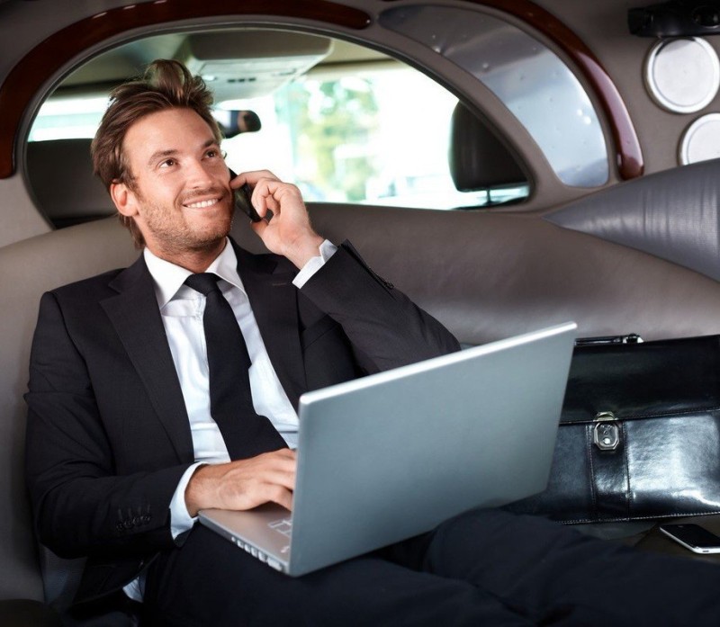 Create meme: businessman in the car, people , a successful businessman