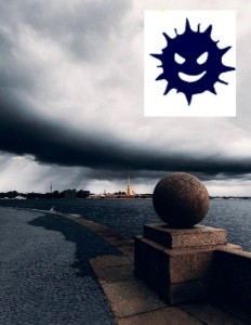 Создать мем: пейзаж, стрелка васильевского острова шары, Санкт-Петербург