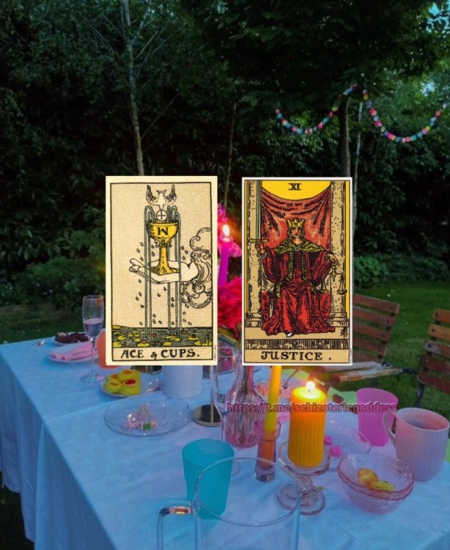 Create meme: The Ace of Waite Tarot Cups, Tarot cards , Tarot