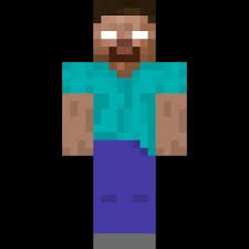 Create meme: skin of Steve in minecraft ., pictures of herobrine in minecraft, drawing herobrine in minecraft