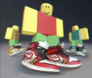 Create meme: shoes, roblox studio, roblox