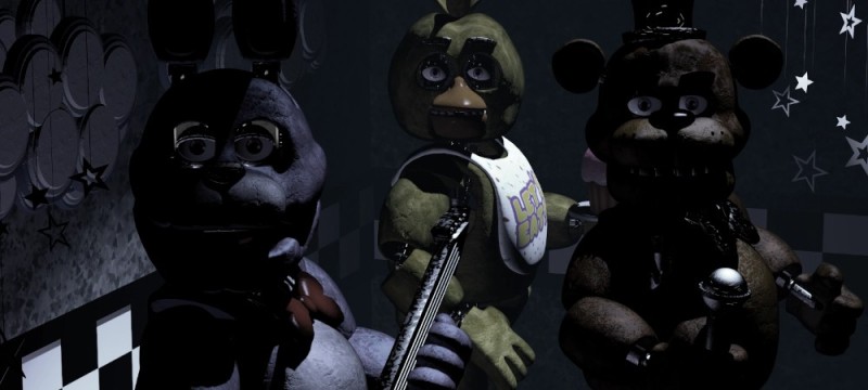 Создать мем: 5 ночей с фредди 1, 5 ночей с фредди, five night at freddy s