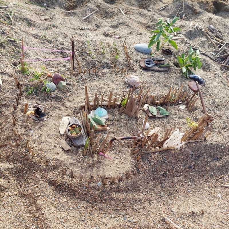 Create meme: vandals have unearthed the graves of children in Novokuznetsk, landing, garden plants