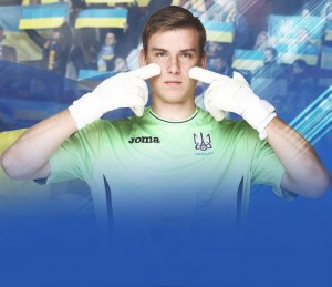 Создать мем: андрей алексеевич лунин фото, lunin fifa 19, андрей лунин вратарь