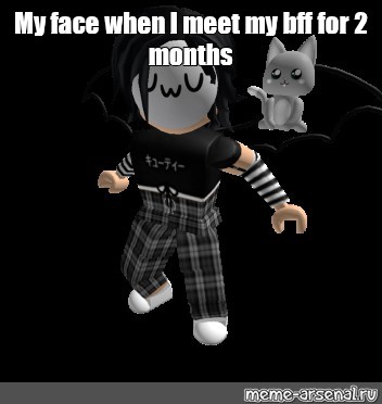 Okmy roblox avatar- fine I admit I have a crush on him- qwq