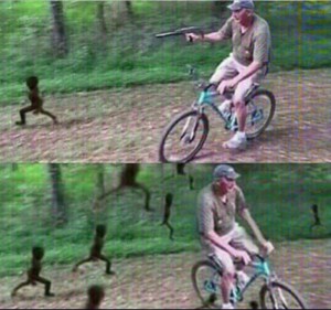 Create meme: cyclist, people, monkey on a bike meme