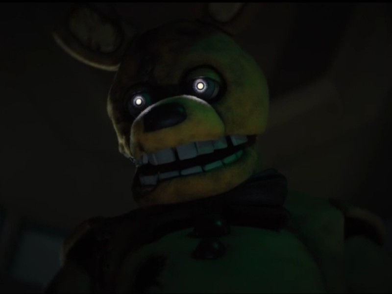 Создать мем: пять ночей, fnaf 1 скример фредди, freddy