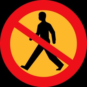 Создать мем: пешеходный знак, запрещающие знаки дорожного движения движение пешеходов запрещено, запрещающие знаки
