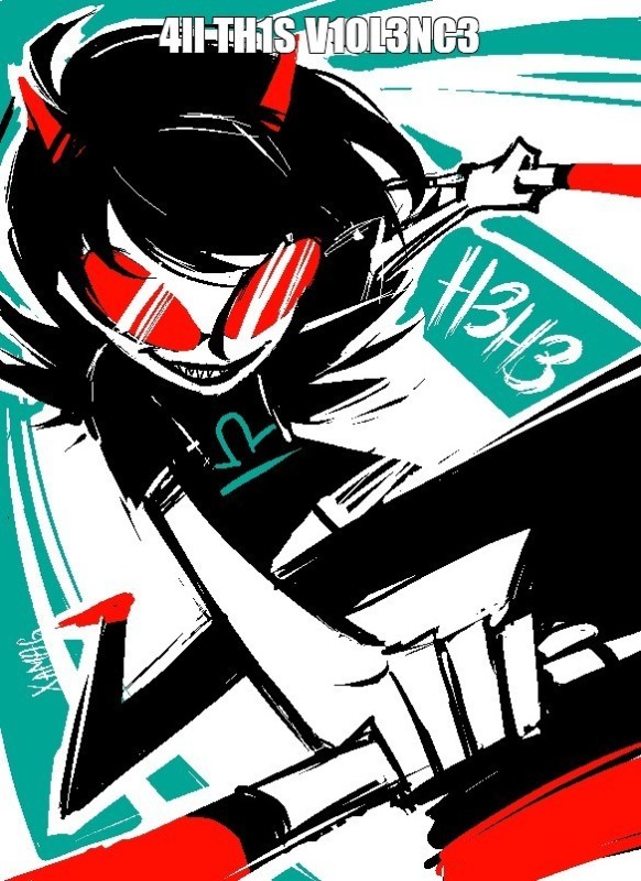 Create meme: homestack art, terezi pyrope, teresi pirop homestack 2