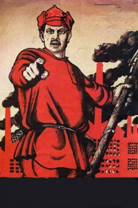 Create meme: you volunteered poster template, posters of the USSR, you volunteered poster