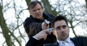 Create meme: Colin Farrell in "lie low in Bruges", Colin Farrell to lay low in Bruges, to lay low in Bruges