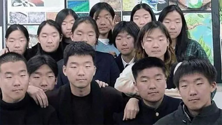 Create meme: asians on the same face, the Japanese all look the same, The Chinese all look the same