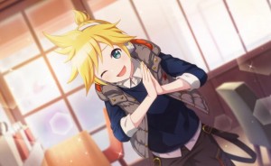 Создать мем: лен кагамине проджект секай, kagamine len, вокалоид лен кагамине