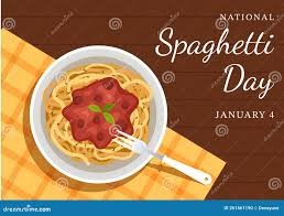 Create meme: food , • Spaghetti Day (national spaghetti day) - USA, spaghetti 