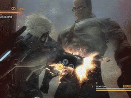 Create meme: Raiden Metal Gear vs Armstrong, metal gear solid , mgr