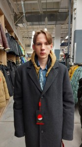 Создать мем: мужское серое пальто, мужское приталенное пальто, шинель пальто