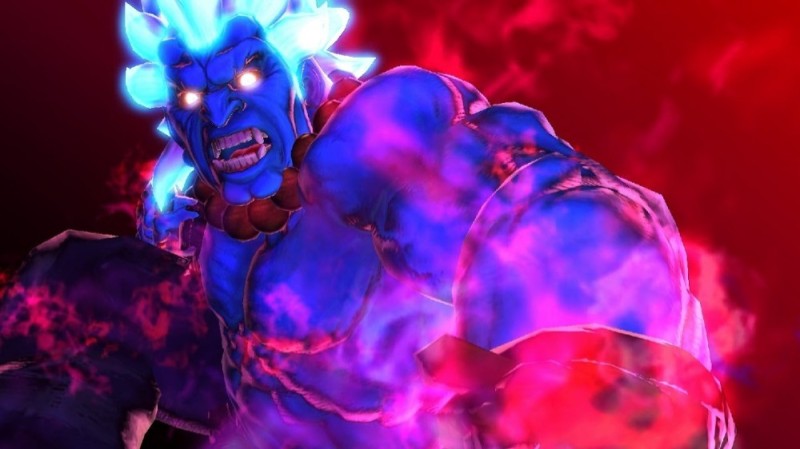 Создать мем: akuma raging demon, они стрит файтер, oni стрит файтер