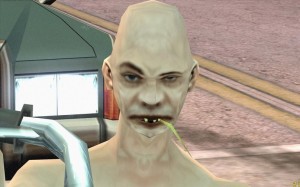 Create meme: Screenshot, bald from GTA San Andreas, redneck GTA San Andreas