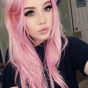 Создать мем: pink hair, розовый цвет волос, милашка с розовыми волосами
