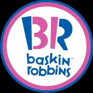 Create meme: ice-cream, Baskin Robbins ice cream, famous logos