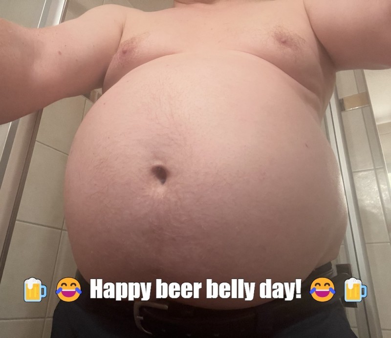 Создать мем: fat belly давид, belly, большой живот