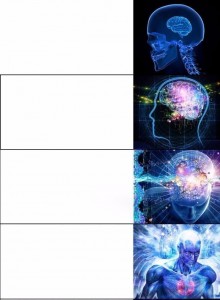 Create meme: supermind, memes overmind, the overmind meme template