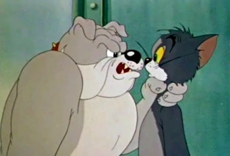 Create meme: Tom from Tom and Jerry, Tom and Jerry Spike, Tom and Jerry Episode 15 The Bodyguard
