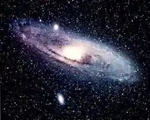Create meme: andromeda galaxy, cosmos galaxy milky way, the milky way galaxy
