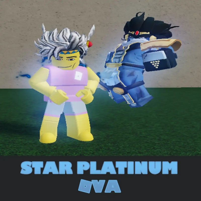 Create meme: star platinum roblox, roblox , the star platinum roblox model