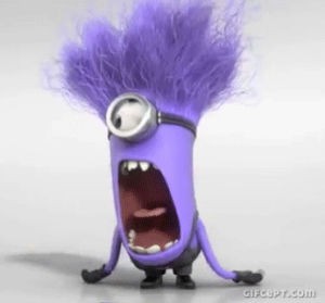 Создать мем: миньон фиолетовый, фиолетовый миньон стюарт, гадкий я 2 фиолетовые миньоны