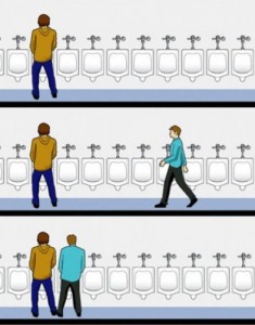 Create meme: Shared toilet