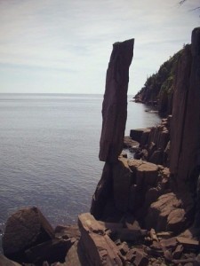 Create meme: the balancing rock of long island in Nova Scotia, balancing rock nova scotia