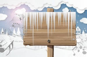 Создать мем: баннер зима, табличка деревянная зима вектор, снег иллюстрация