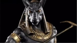 Create meme: Anubis God of Egypt, Anubis God of ancient Egypt, Anubis God