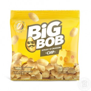 Создать мем: арахис big bob сыр 30гр, арахис big bob сыр, big bob арахис