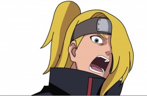 Create meme: naruto, naruto, deidara