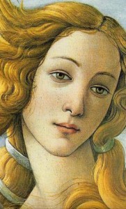 Create meme: Simonetta Vespucci. Sandro Botticelli., Sandro Botticelli, Sandro Botticelli's portrait of Venus