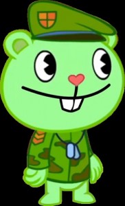 Создать мем: flippy, happy tree friends дом флиппи, хэппи три френдс