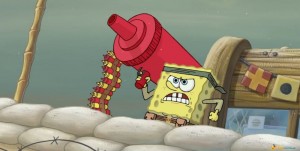 Create meme: sponge, spongebob meme, photo of spongebob at the TV meme